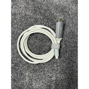 j5create USB-C to HDMI Adapter Cable JCC153G Space Gray and White 6ft